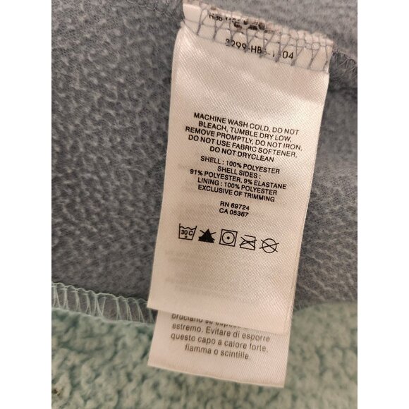 Columbia Jacket Womens Fast Beauty Plush Super Soft Zip Small Mint Green & Gray - Picture 12 of 13